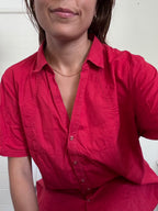 Red blouse