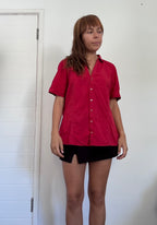 Red blouse