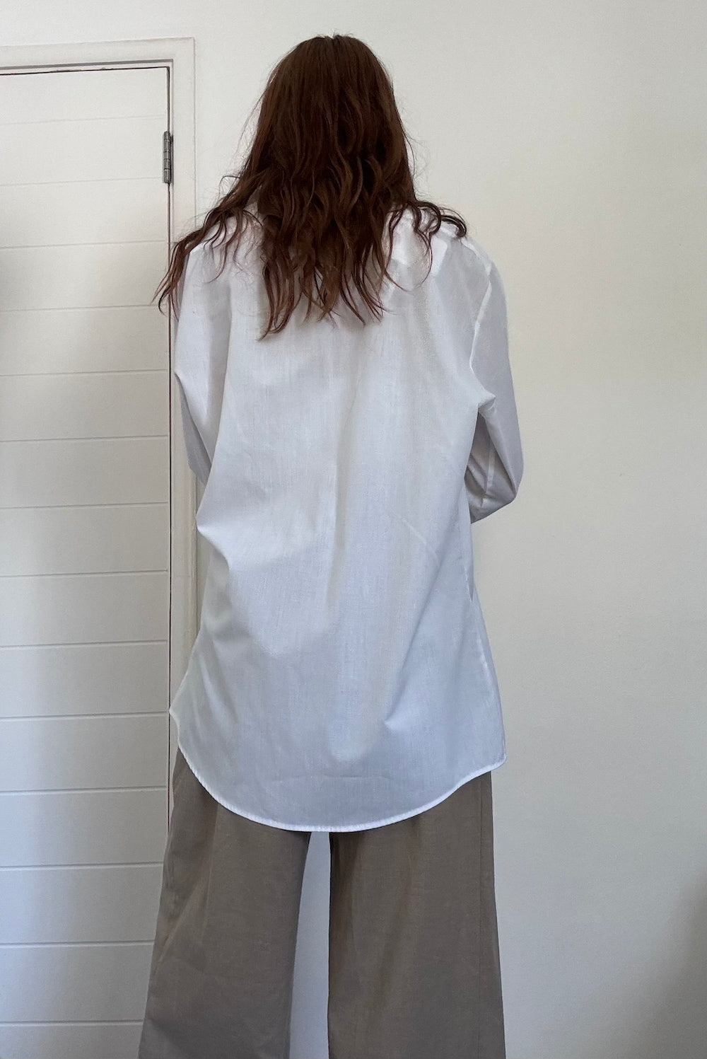White large shirt