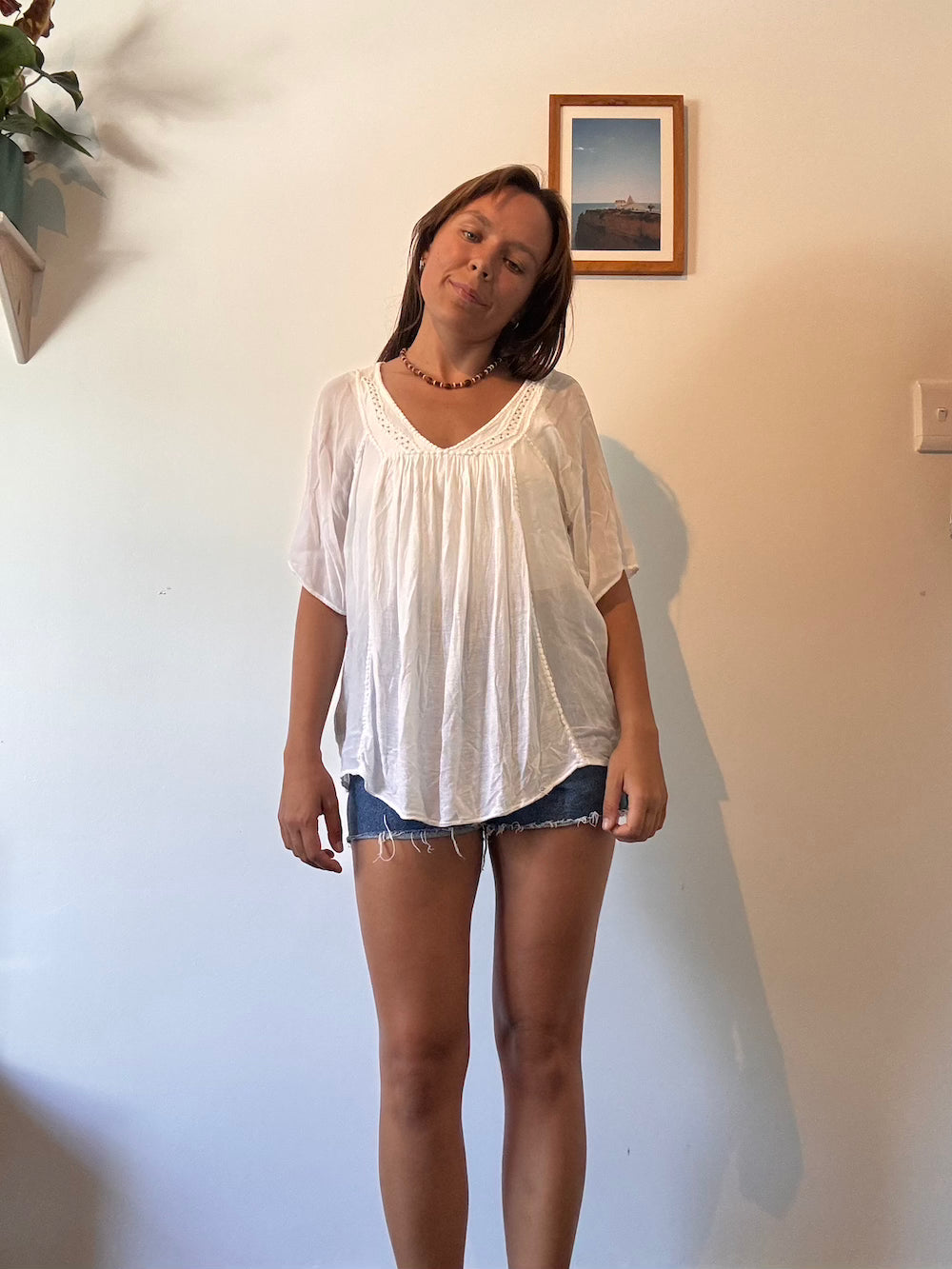 White blouse